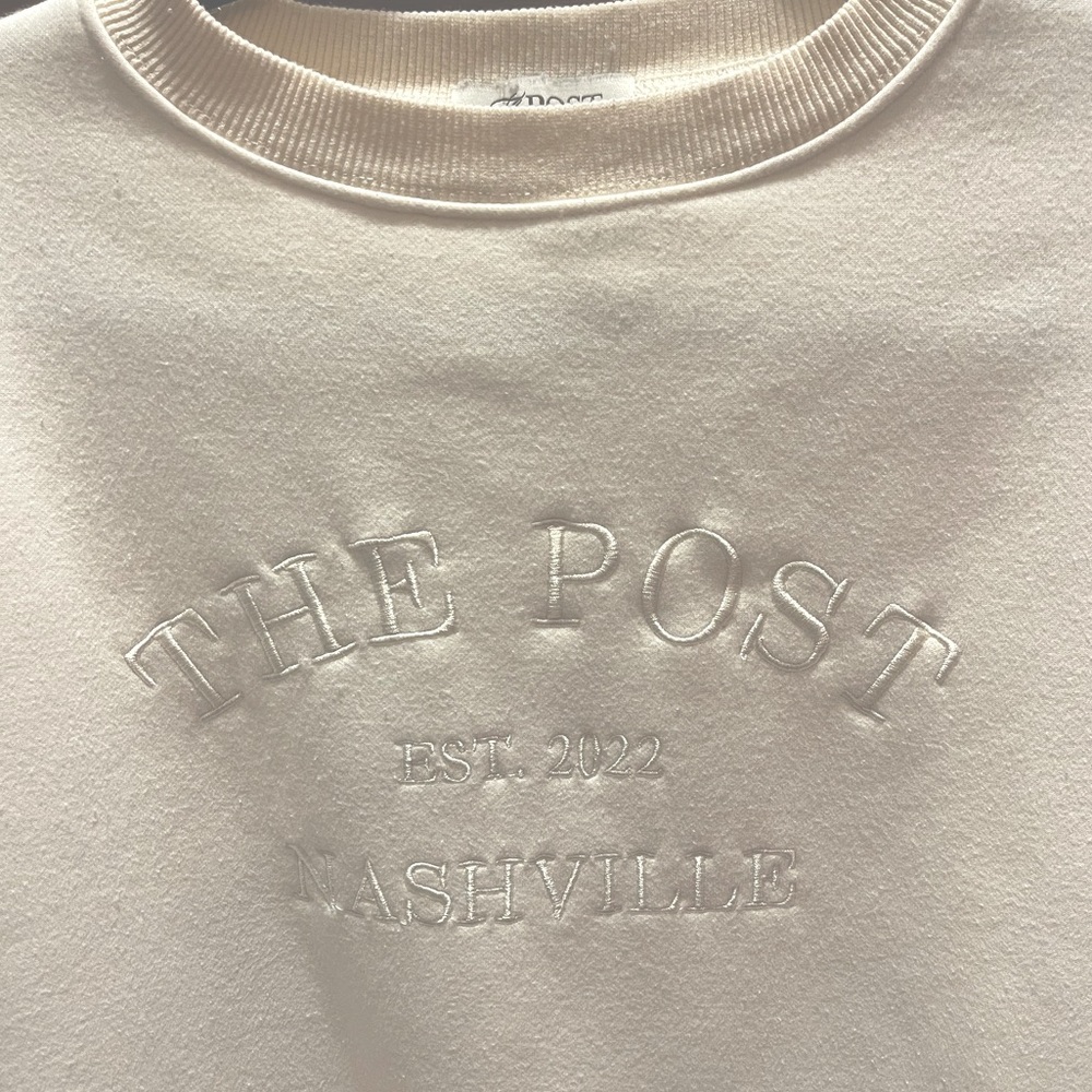 Oversized The Post Sweatshirt